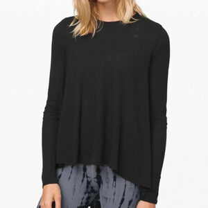 Lululemon Dare to Drape Ribbed Long Sleeve